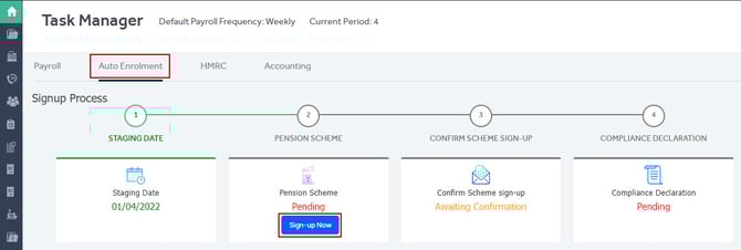 Collegia Sign-up Now
